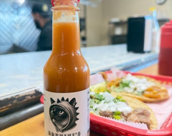 Brunini's "Reaper's Purr" - Habanero Hot Sauce with Carolina Reaper Powder