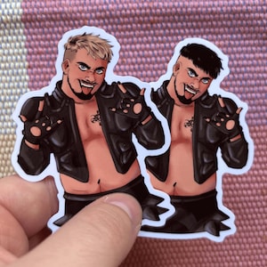 Käärijä Moto Jacket Stickers