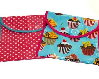 Reusable Snack Pouches- Set of 2