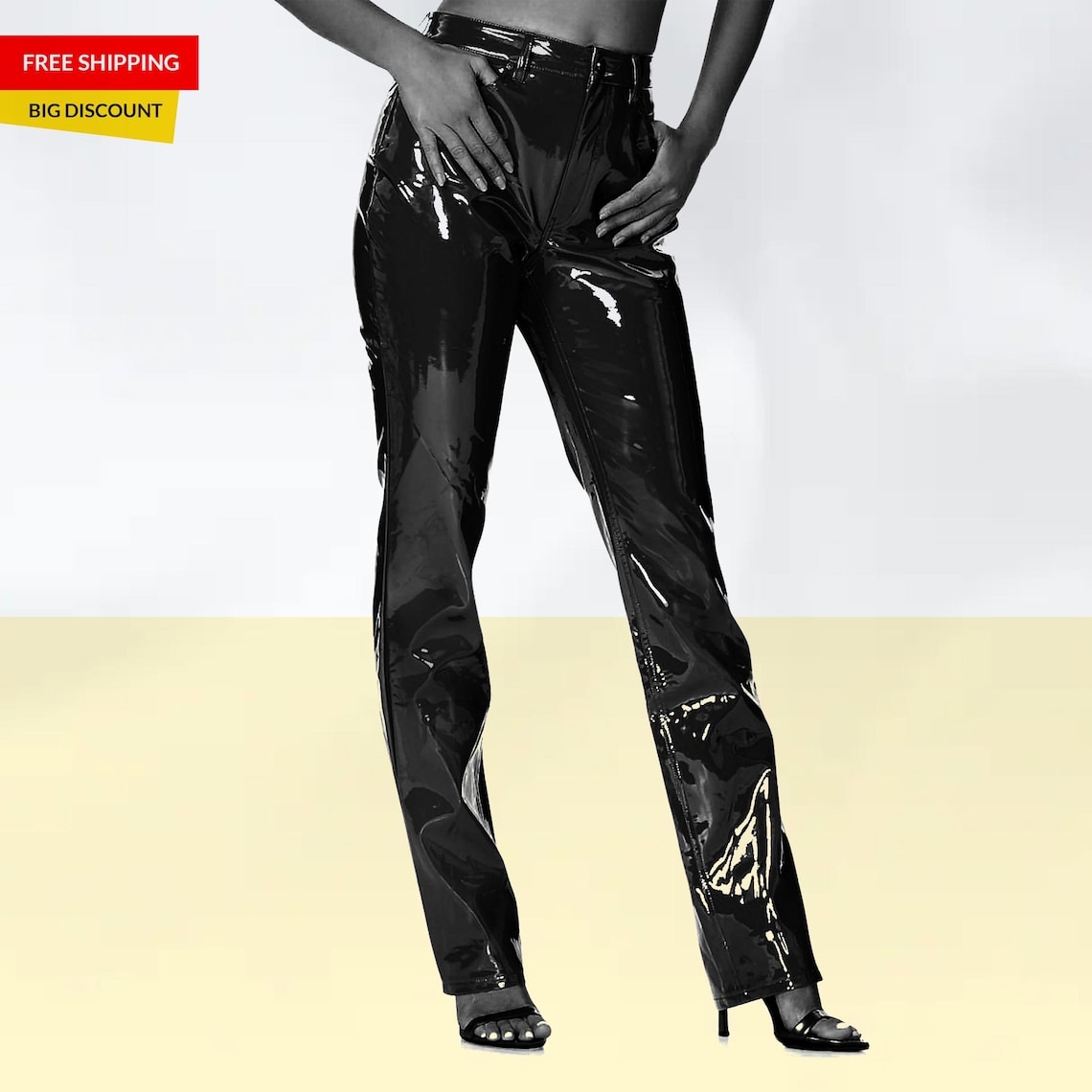 Pantalon Skinny En Vinyle PVC Pour Femme Etsy France pantalon-skinny-en-vinyle-pvc-pour-femme-etsy-france
