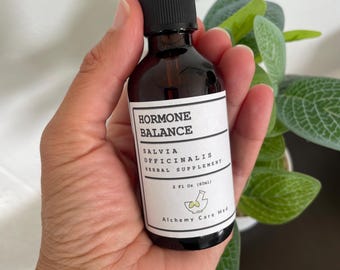 Hormone Balance Herbal Tincture | Natural Women’s Wellness Liquid Extract (60ml)