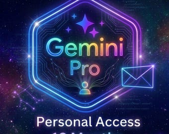 Gemini AI Pro / Accesso completo per 12 mesi (consegna immediata)