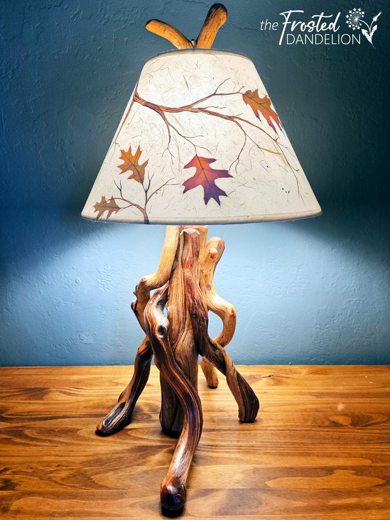 Old Paper Lamp Shade