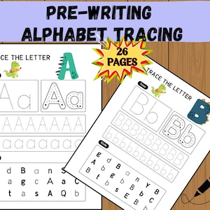 Preschool Montessori material, prewriting, preschool, letter recognition, alphabet excercise, pages for kids, first writing, PRINTABLE, PDF