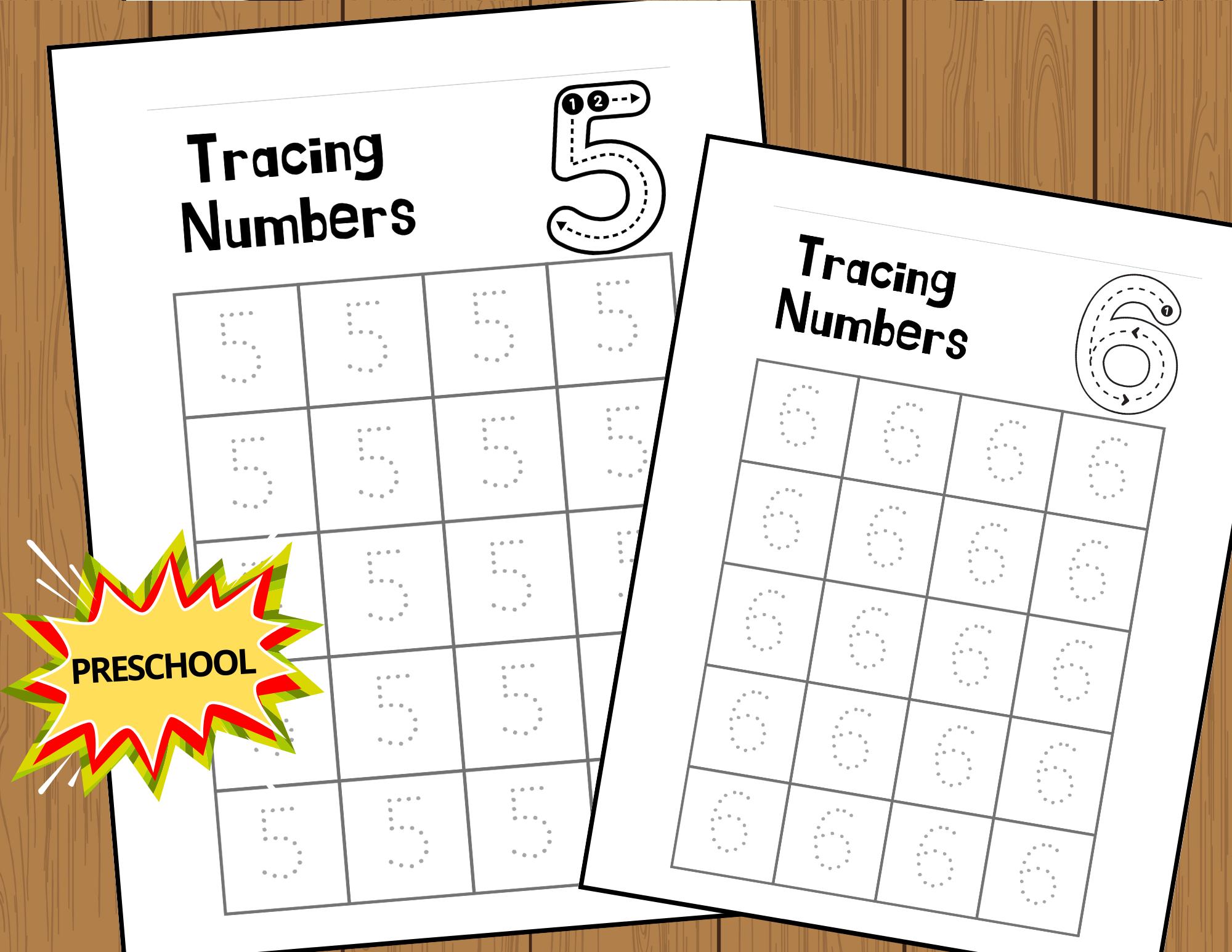 Learning Numbers, 0-20 Number Tracing, Kindergarten, Pre Writing ...
