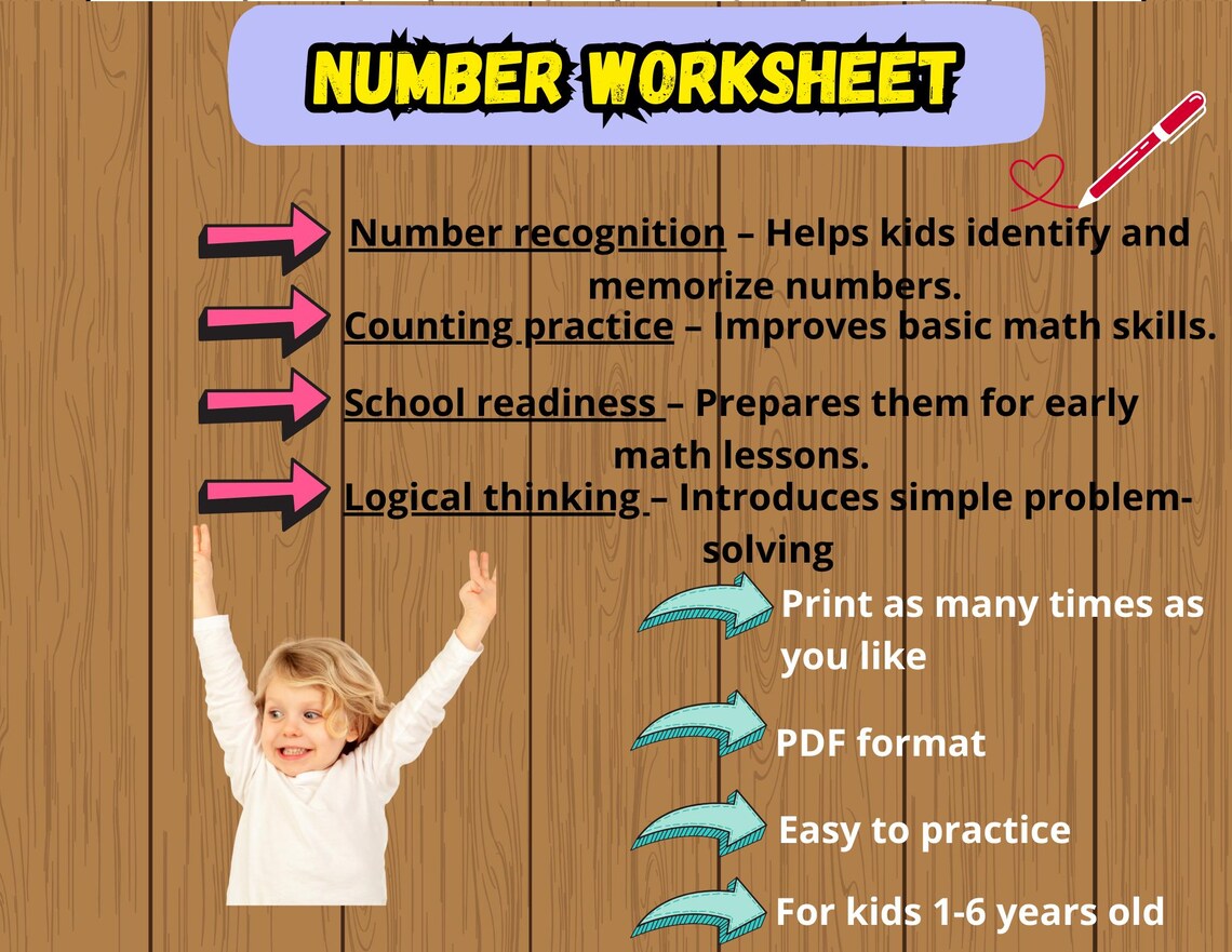 Learning Numbers, 0-20 Number Tracing, Kindergarten, Pre Writing ...