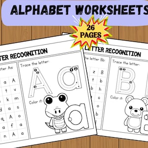 Kid first alphabet, alphabet tracing, homeschool, kindergarten, pre writing, toddler, letter recognition,handwriting practice, printable PDF