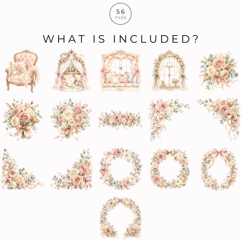 Baby Animal Clipart Bundle, Vintage Nursery Decor, Commercial Use - Etsy UK