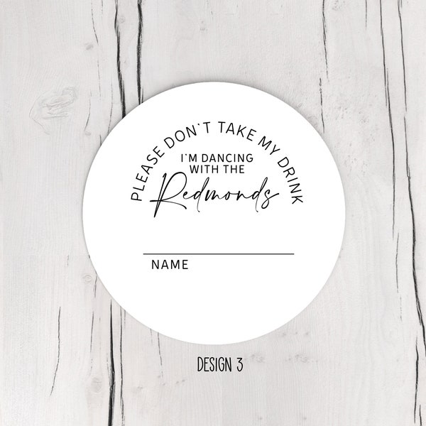 Personalized Write-On Extra Thick Paper Custom Disposable Paper Coasters - Round or Square - Choose Your Design