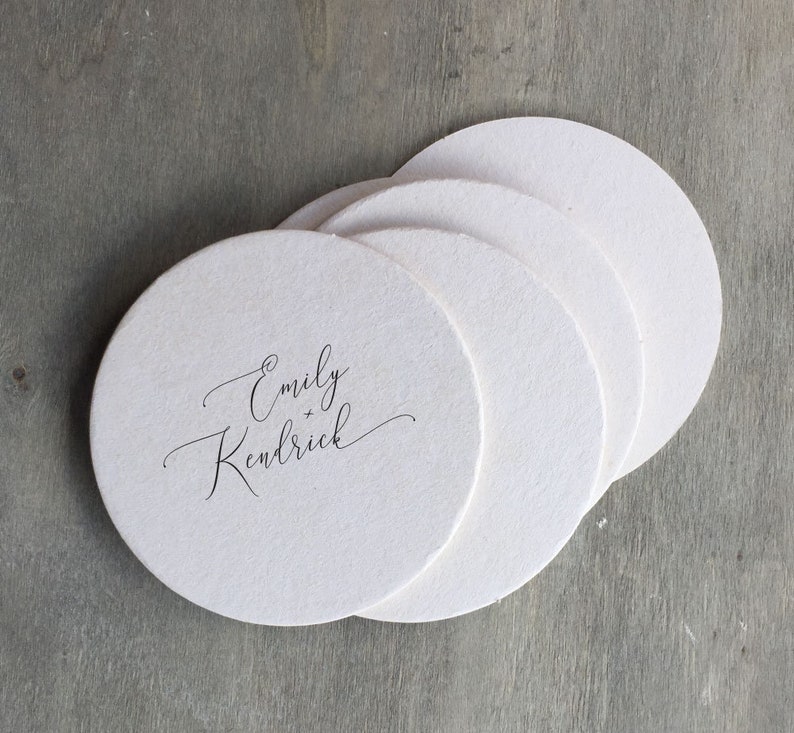 Personalized Extra Thick Paper Custom Disposable Paper Etsy