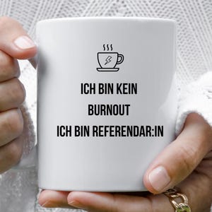 Tasse Referendariat Geschenk – Witzige Schul Tasse für Lehramtsstudenten, Büro & Unterricht, Perfekt für Lehrergeschenk