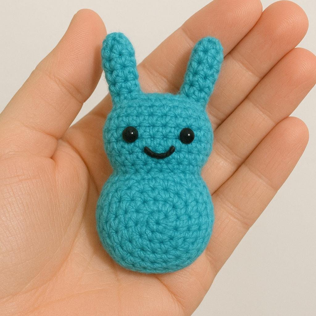 Super Simple Crochet Bunny Pattern – Easy PDF Tutorial for Beginners ...