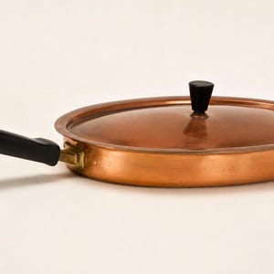 Vintage Sigg Egro Copper Fish Pan with Lid - Swiss Made