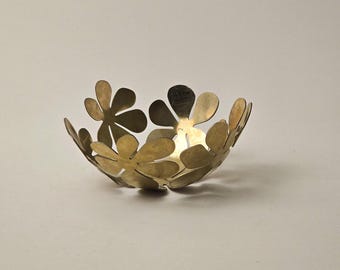 【フランス★アンティーク】木製 フルーツボウル ＋ おまけIKEAフルーツボウル IKEA フルーツバスケットボウル ゴールドカラー - モニカ・マルダー