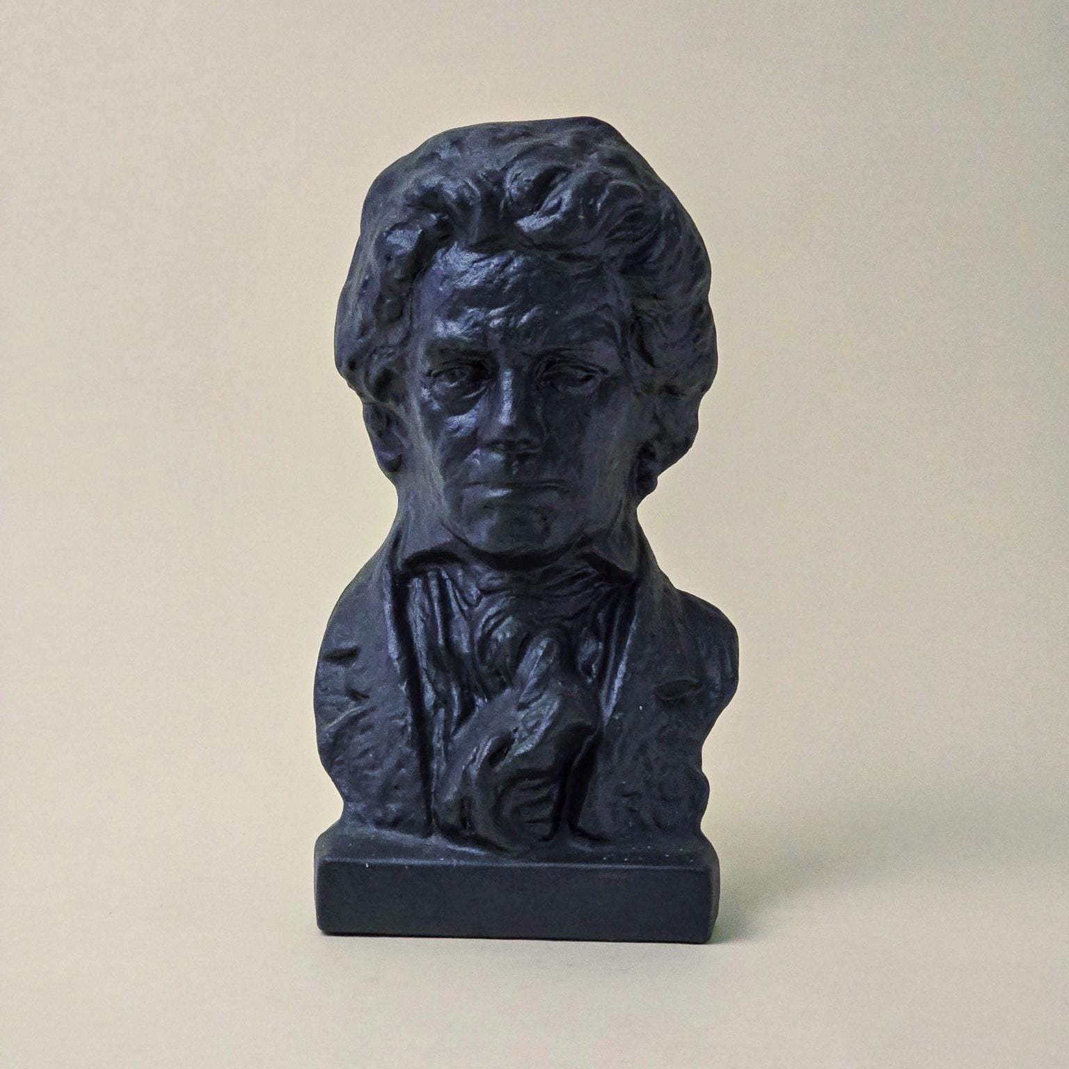 1961年製ヴィンテージ ベートーヴェン胸像：陶器製音楽装飾 - Etsy 日本