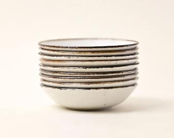 Set of 4 Vintage J&G Meakin “Lifestyle” Compote Bowls – Mid-Century Modern