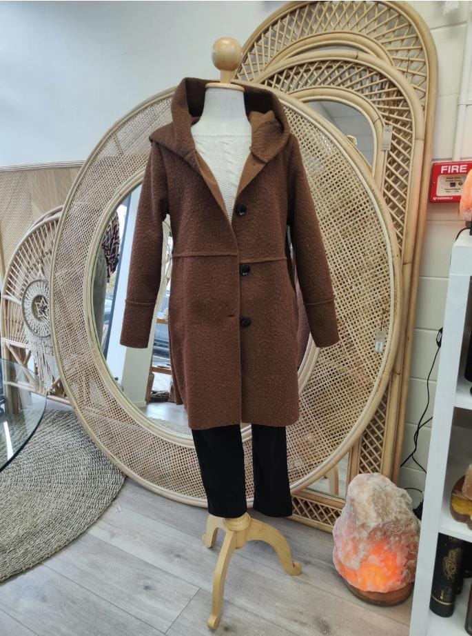 Italian Wool Coat - Etsy
