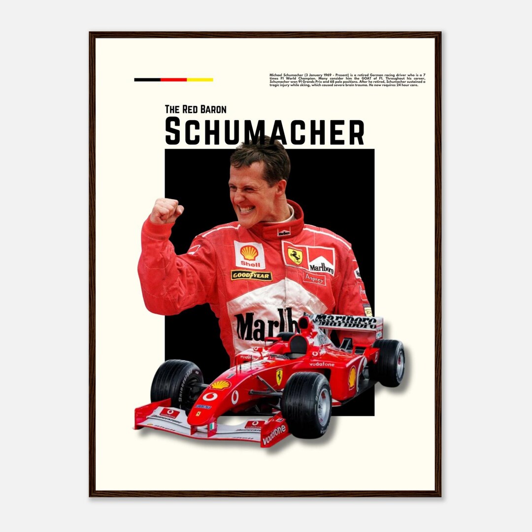 Michael Schumacher Poster