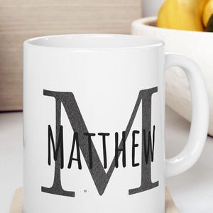 Personalized Mug for Men and women, Initial and Name Mug, Custom Name, Personalized Gift, Coffee Mug, Custom Mugs, mother Mugs, Wedding