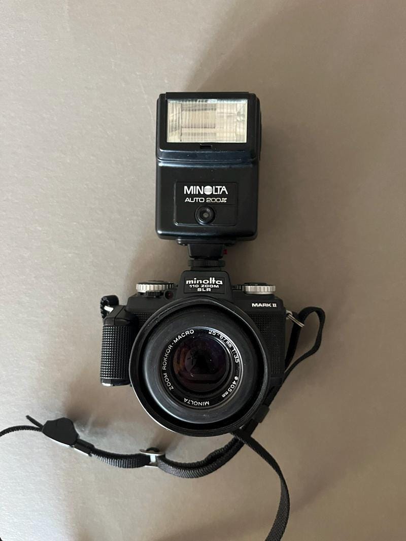 Minolta auto flash - Etsy 日本