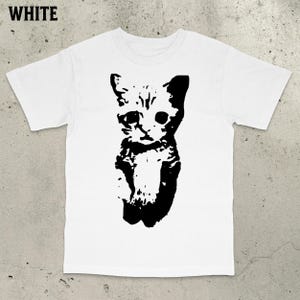 Cute Kitten Shirt, Graphic Cat Shirt, Funny Cat Shirt, Cat Meme Shirt, Stupid Meme Shirt, Cursed Cat Shirt, Gen Z Meme Shirt, Cringe Shirt