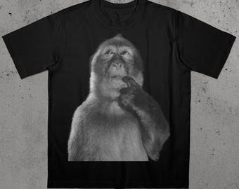 Camiseta de mono divertido, camiseta de meme tonto, camiseta de memes dank, bootleg vintage de los 90, Odd Core
