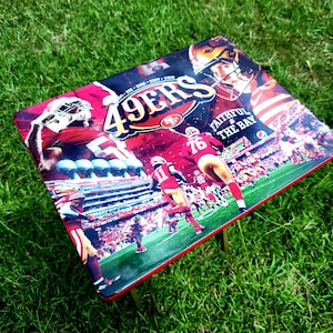 Custom TV Tray, Sports Tray, TV Tray, Custom Table, Table