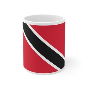 Geschenk Trinidad und Tobago Country Flagge Becher Kaffee n Teetasse Weiße Keramik Tasse für ihn für sie für Chef für Freund für Männer11, 15oz / 330, 440ml