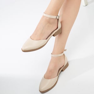 Vegan Leather Wedding Sandals: Elegant Ankle Strap Bridal Heels