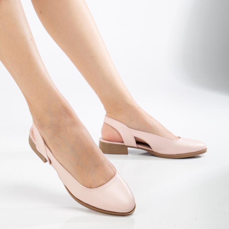 Dressy Pink Slip On Shoes for Women: Enjoy the Convenience of Lace-less Comfort While Maintaining Elegance of Wearing Pumps on Any Occasion