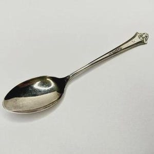 Antique Victorian Sterling Silver Tea Spoon 10.35g