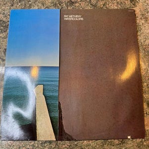 Pat Metheny, Watercolors, 1977 1st ecm Stereo, ECM-1097, EX/EX