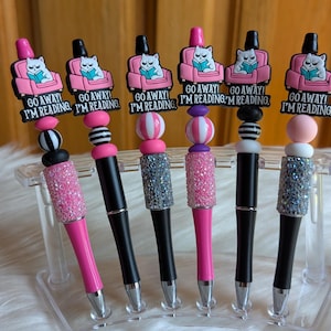Book lover Pen/Pen for Avid Readers/Funny Book Pen/Book Worm/Reading Enthusiast Pen/Read Book Pen, Cute Grumpy Cat/Animal Lover Pen/