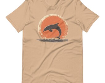 Retro Dolphin T-Shirt: Vintage 90s Ocean Lover Tee