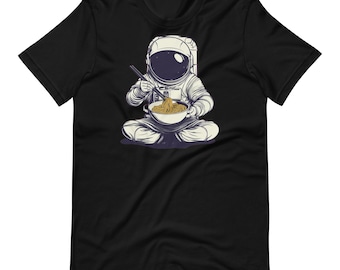 Astronaut Ramen T-Shirt: Quirky Space Lover Gift