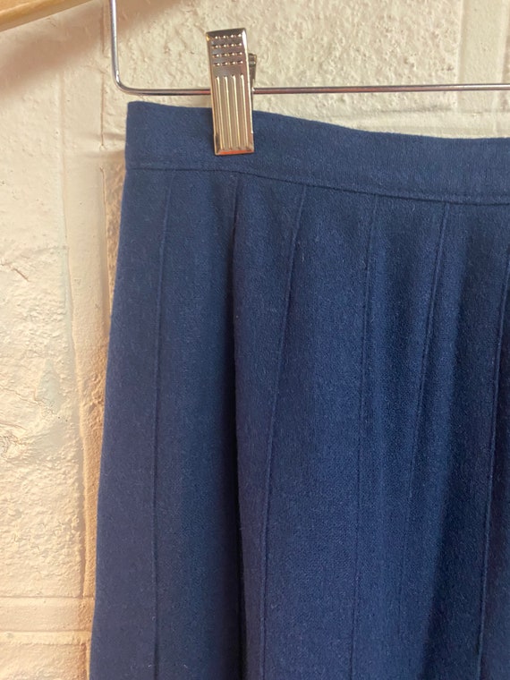 Pendleton Size 26/27 Plaid Wool Pleated Skirt - S… - image 4