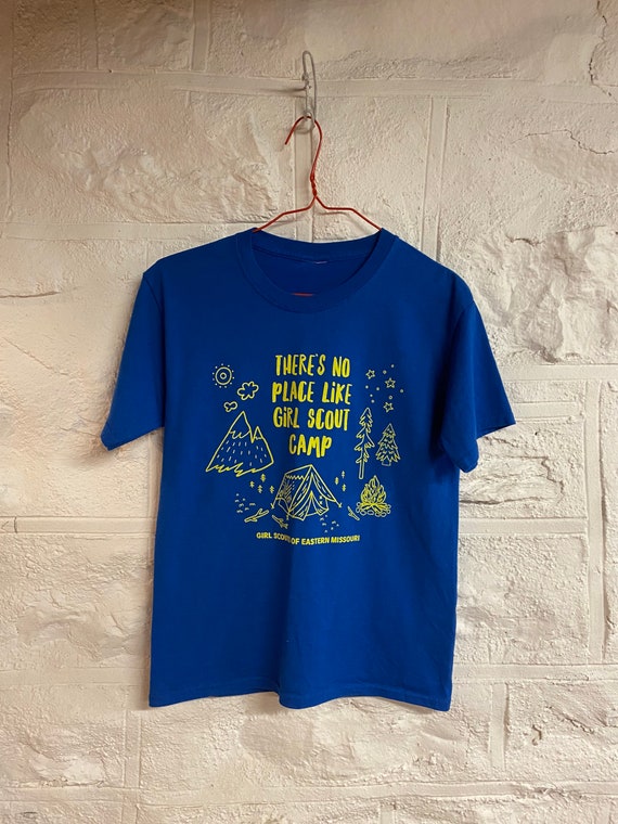 Vintage Girl Scout Camp Tee - Size XS