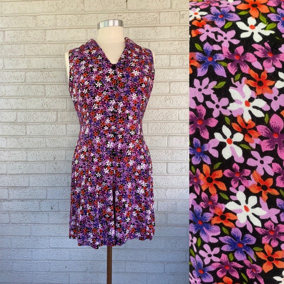 1990’s Rayon Floral Romper