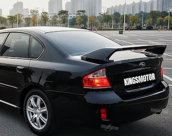 Rare 2004–2007 Subaru Legacy GT Rally Rear Wing Spoiler with Lights - Free Shipping to NZ/AUS, Global Shipping