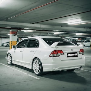 2006-2015 Tunika 2006-2015 Acura CSX Mugen RR Style Spoiler, Custom Lackierung, 8. 9. Gen Sedan, farblich angepasst, JDM Heckflügel