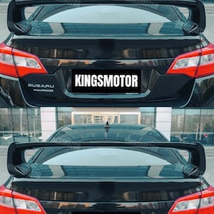 2003–2013 Subaru Legacy spoiler, Glossy Black or Pearl White, free express shipping with tracking after customs clearance