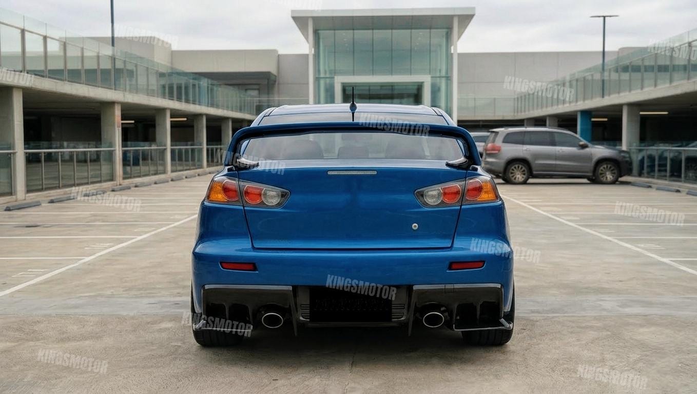Mitsubishi Lancer EVO X Rear Wing Spoiler 2007–2017 | EVO Style Trunk ...