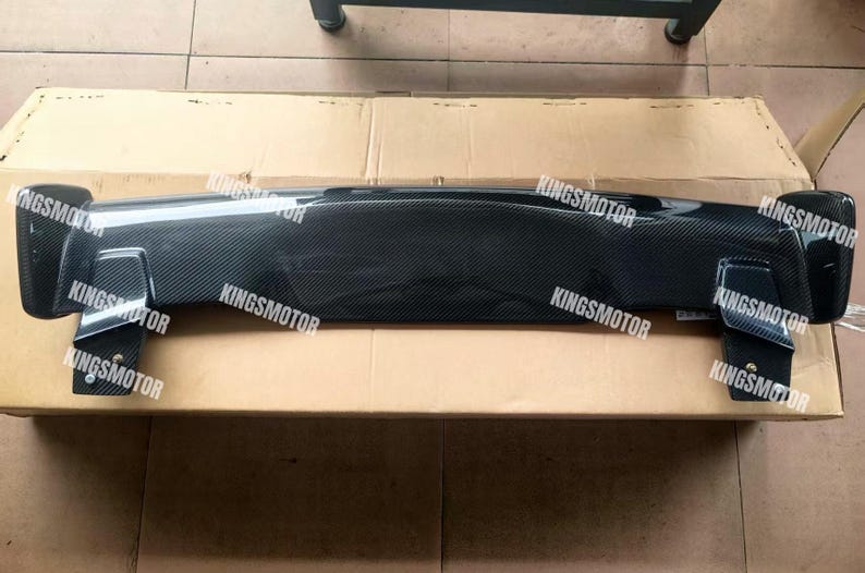 2005–2019 Suzuki Swift Light Weight Real Carbon Fiber Sport Rear Wing Spoiler – Global shipping