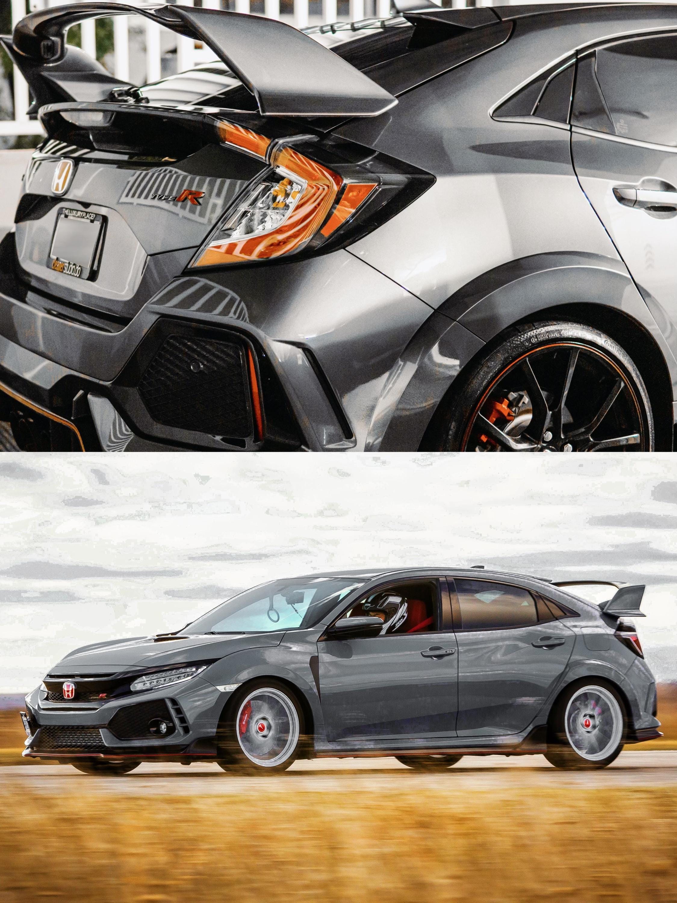 Honda Civic Type R Rear Wing Spoiler: FK8/FK7 Hatchback (2016-2020 Gen ...