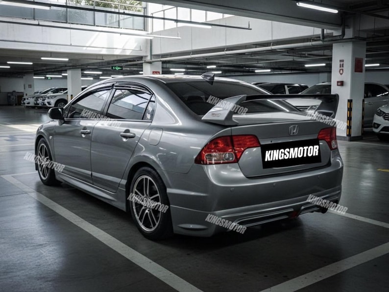 Fd2 Rear Spoiler 2006-2015 Honda Civic FD1 FD2 Acura CSX Mugen RR Style Spoiler, Custom ...