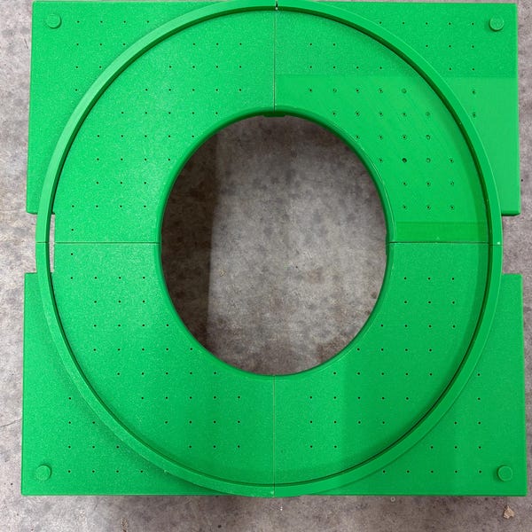 帽子彫刻用治具、レーザーカッター用3Dプリントテンプレート（デジタルファイル）