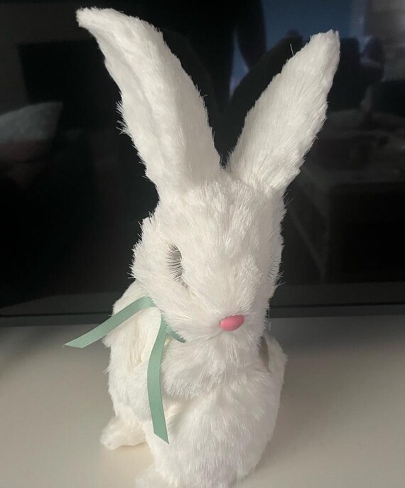 🐰 Conejo De Pascua Rosa De 41 Cm – Figurita AM Design Para Decoración Primaveral (1 Ud)
