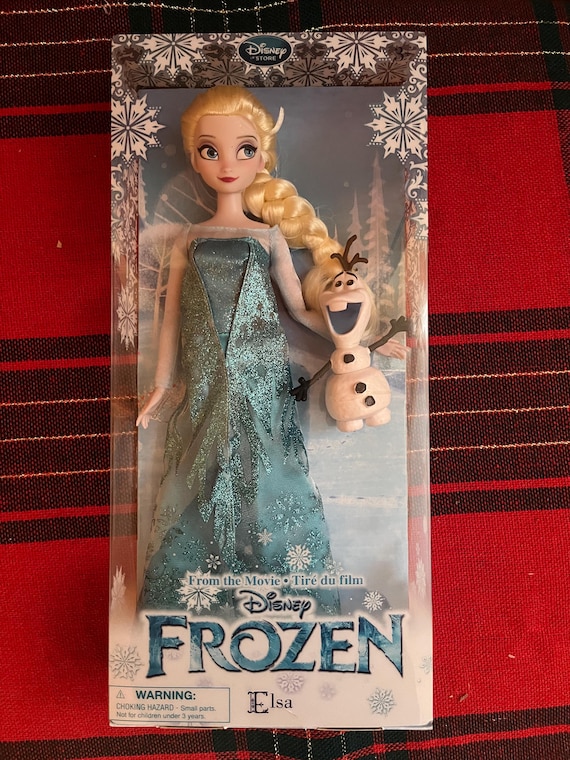 Disney Store Frozen 12'' Inches Elsa Classic Doll With Olaf - Etsy