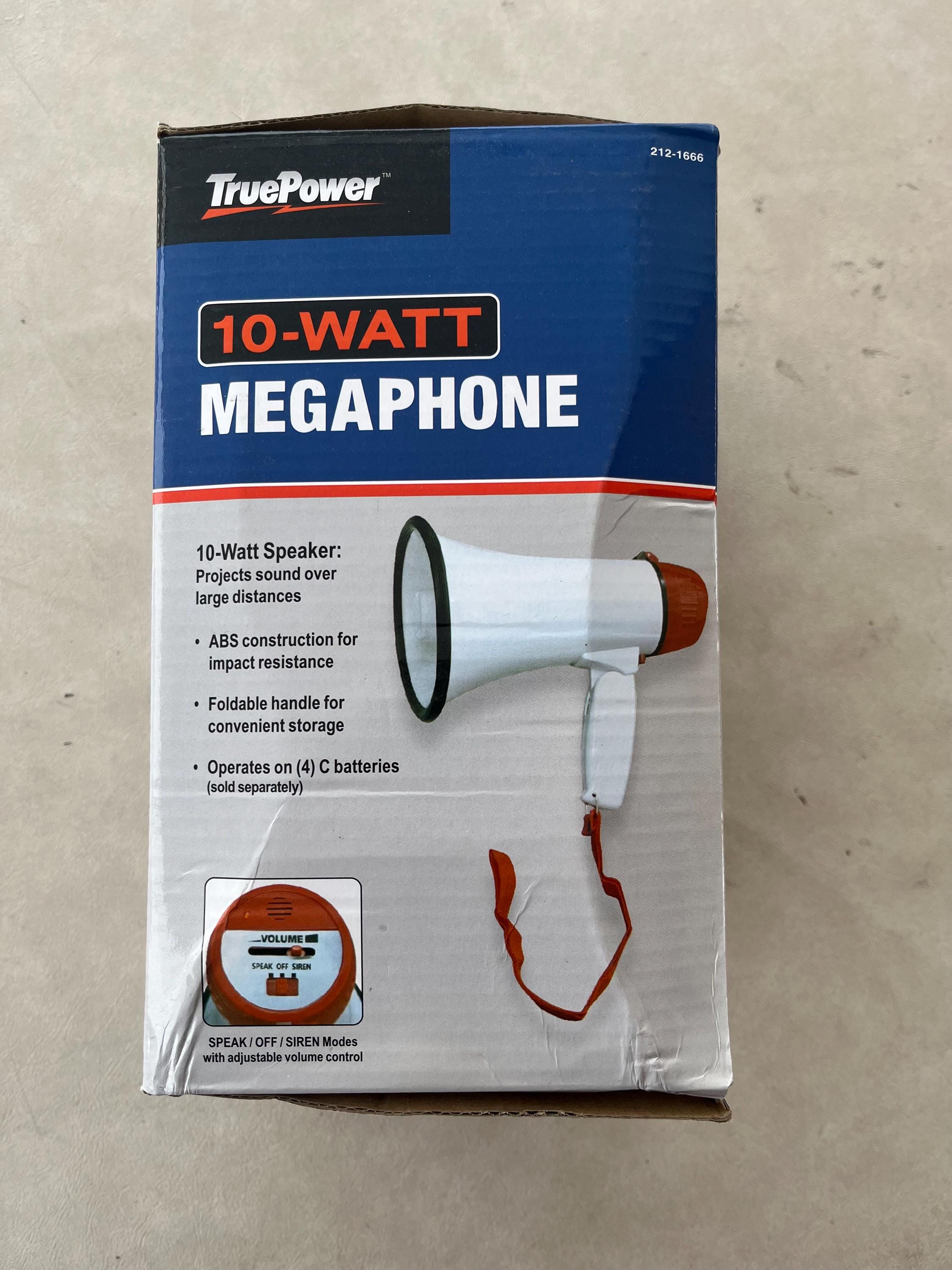 Truepower 10-watt Megaphone - Etsy