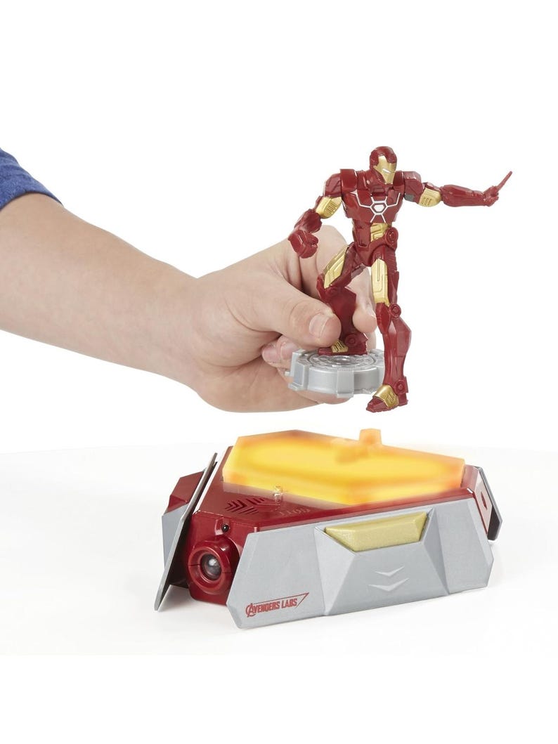 Figura inteligente del héroe Iron Man de los Vengadores de Marvel de Playmation imagen 6